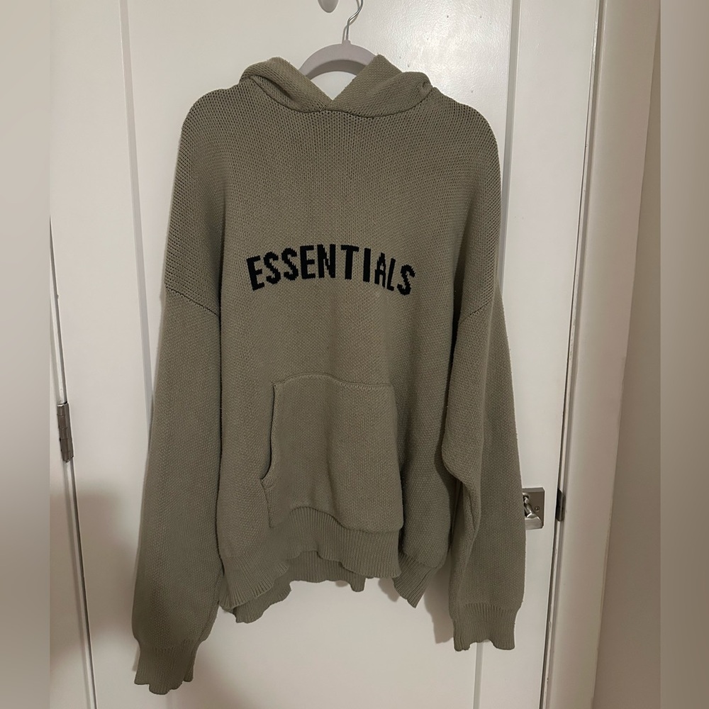Fear of god essentials hoodie